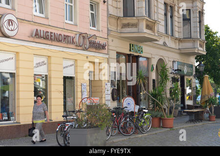 , Altstadtgasse Gruenstrasse Koepenick,, Berlin, Deutschland / Köpenick Banque D'Images