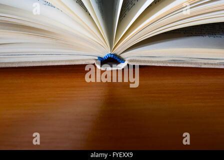 Livre ouvert, libre shot Banque D'Images