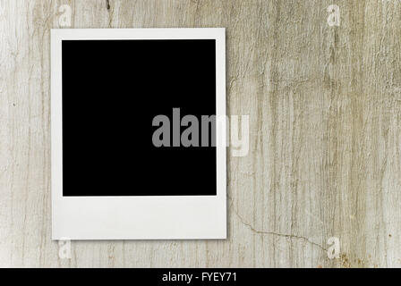 Carte photo Vintage sur fond de mur Banque D'Images