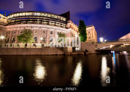 Bâtiment du Parlement européen à Stockholm Banque D'Images