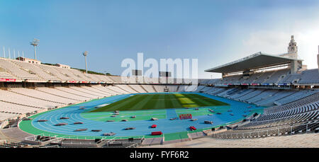 Stade olympique de Barcelone, Espagne Banque D'Images