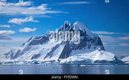 Canal Lemaire, Péninsule Antarctique Banque D'Images