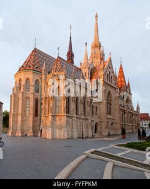 L'église Matthias catholique romaine à Budapest Banque D'Images