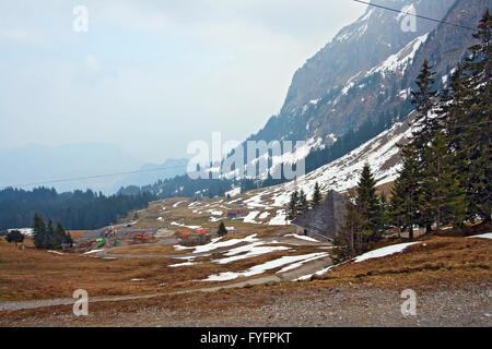 Paysage de montagne Pilatus à Lucerne Suisse Banque D'Images