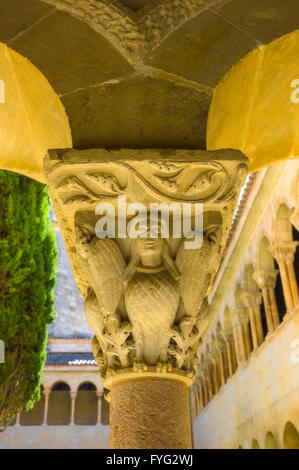 Santo Domingo de Silos Abbaye (Espagnol : Monasterio de Santo Domingo de Silos) est un monastère bénédictin situé dans le village de Santo Banque D'Images