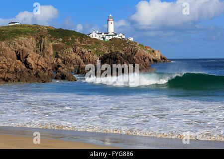 Fanad Head Lighthouse, Portsalon, comté de Donegal, Irlande, Europe Banque D'Images