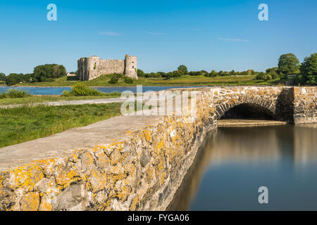 Château de Carew - Pembrokeshire Banque D'Images