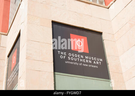 L'Ogden Museum of Southern Art, New Orleans, Louisiane, USA. Banque D'Images