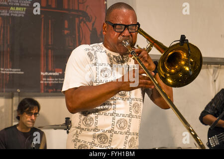 JOSEPH BOWIE DEFUNKT - 50. Jazzworkshop Peitz Banque D'Images