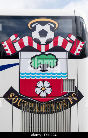 L'entraîneur du Club de Football de Southampton . Banque D'Images