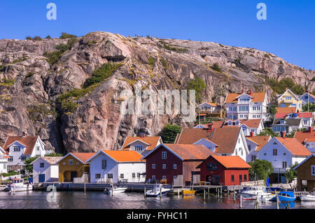 Le village de pêcheurs de In Kitchen dans le comté, la Suède. Sweden Banque D'Images