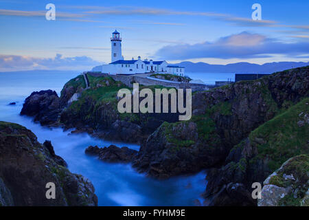 Fanad Head Lighthouse, Portsalon, comté de Donegal, Irlande, Europe Banque D'Images