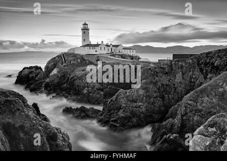 Fanad Head Lighthouse, Portsalon, comté de Donegal, Irlande, Europe Banque D'Images