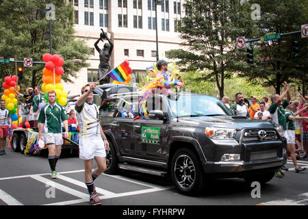 2013 Charlotte Pride Festival Banque D'Images