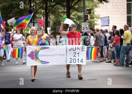 2013 Charlotte Pride Festival Banque D'Images