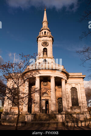 Thomas Archer's église baroque de St Paul's à Deptford, sud-est de Londres. Banque D'Images