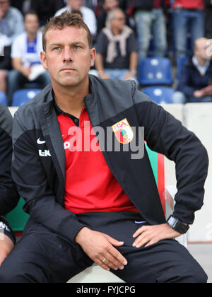 Markus Weinzierl (FC Augsburg) Banque D'Images