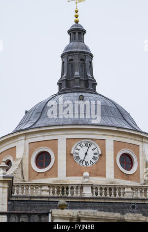 Tour de l'horloge.Palace d'Aranjuez, Madrid, Espagne Banque D'Images