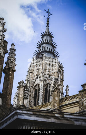 Cathédrale facace, tourisme, Toledo, la ville la plus célèbre en Espagne Banque D'Images