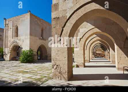 Cour de la Turquie au caravansérail Sultanhani Banque D'Images
