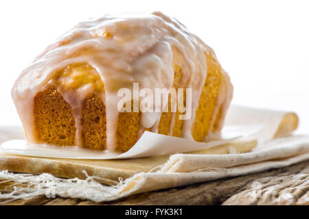 Cuite au four gâteau glacé Pullman Banque D'Images