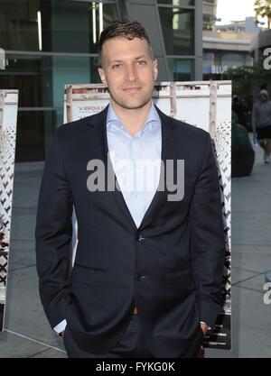 Los Angeles, CA, USA. Apr 26, 2016. Damon Cardasis aux arrivées de MAGGIE'S Premiere Arclight, plan d'Hollywood, Los Angeles, CA, 26 avril 2016. Credit : Dee Cercone/Everett Collection/Alamy Live News Banque D'Images