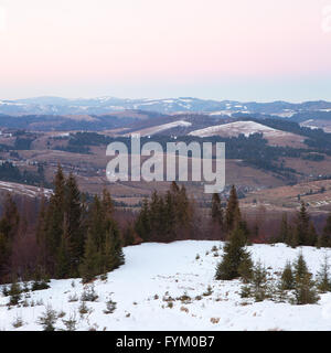 Carpates hills Banque D'Images