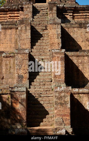 Baksei Chamkrong temple (construit 944-968AD) Site du patrimoine mondial d'Angkor, Siem Reap, Cambodge Banque D'Images