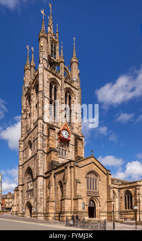 L'église cathédrale de St Nicolas, Newcastle-upon-Tyne, Tyne et Wear, Angleterre, Royaume-Uni. Banque D'Images