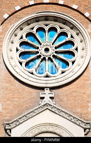 Belle architecture ancienne en europe italie milan Banque D'Images