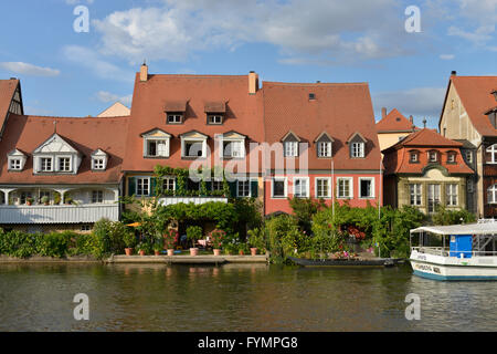 Klein-Venedig, Fischerei, Bamberg, Bayern, Deutschland Banque D'Images