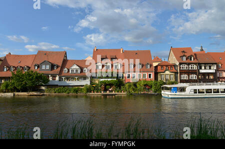 Klein-Venedig, Fischerei, Bamberg, Bayern, Deutschland Banque D'Images