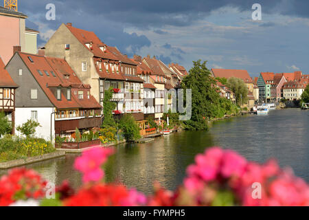 Klein-Venedig, Fischerei, Bamberg, Bayern, Deutschland Banque D'Images