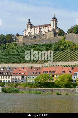 Festung Marienberg, Wuerzburg, Bayern, Deutschland Banque D'Images