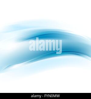 Vector illustration graphique avec des vagues bleues pour le co Banque D'Images