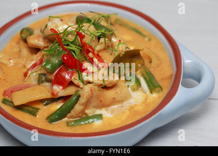 Le poulet curry Panang, Thai Food Banque D'Images