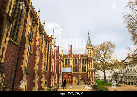 Lincoln's Inn Court à Londres, au Royaume-Uni. Honorables Society of Lincoln's Inn est l'un des quatre Inns of Court de Londres, à laquelle barriste Banque D'Images