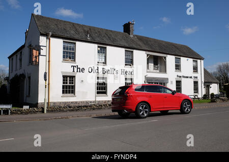 L'ancien bulls head dans woodhouse eaves Banque D'Images