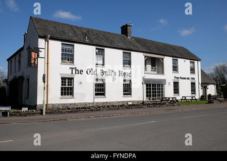 L'ancien bulls head dans woodhouse eaves Banque D'Images