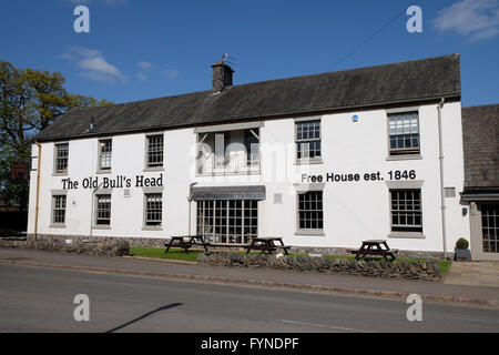 L'ancien bulls head dans woodhouse eaves Banque D'Images