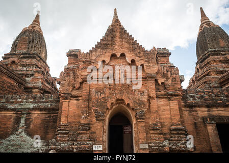 BAGAN, Myanmar - un temple dans la paya-thone-zu Groupe dans la Zone archéologique de Bagan Bagan, Maynmar (Birmanie).