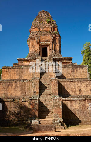 Baksei Chamkrong temple (construit 944-968AD) Site du patrimoine mondial d'Angkor, Siem Reap, Cambodge Banque D'Images