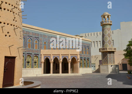 Moschee, Katara Cultural Village, Doha, Katar Banque D'Images