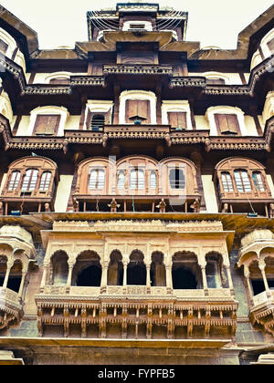 Indore Palace (Palais du Roi Holkar) Banque D'Images