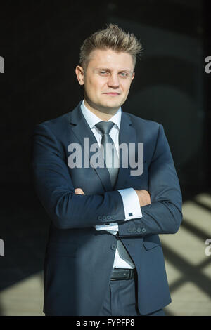 Portrait de classy businessman Banque D'Images
