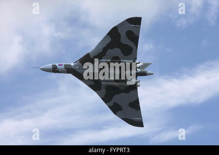 Avro Vulcan bomber en vol Banque D'Images