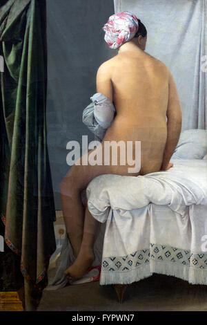 Le baigneur, ou baigneur Valpincon, par Jean-Auguste-Dominique Ingres, 1808, Musée du Louvre, Paris, France, Europe Banque D'Images