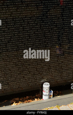 Vietnam Memorial washington dc brian mcguire Banque D'Images