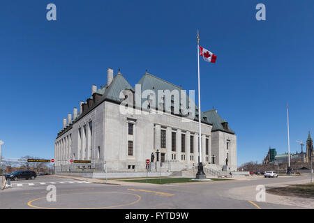 Édifice de la Cour suprême du Canada à Ottawa, Canada Banque D'Images