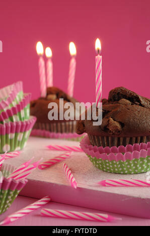 gâteau d’anniversaire Banque D'Images